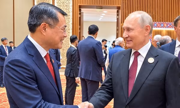 Thủ tướng Lê Minh Hưng gặp lãnh đạo các nước, tổ chức quốc tế nhân dịp tham dự Hội nghị Thượng đỉnh BRICS lần thứ 18