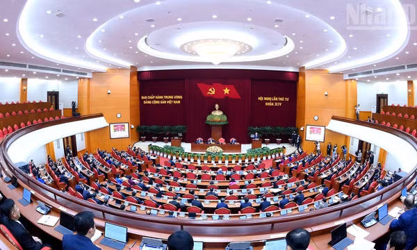 Khai mạc Hội nghị lần thứ tư Ban Chấp hành Trung ương Đảng khóa XIV