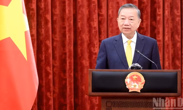 Tổng Bí thư, Chủ tịch nước Tô Lâm. (Ảnh: ĐĂNG KHOA) 