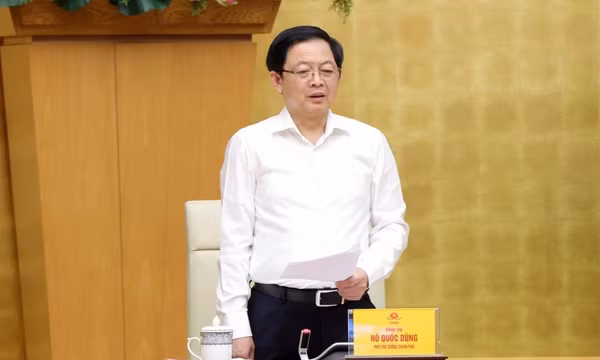 Phó Thủ tướng Hồ Quốc Dũng phát biểu chỉ đạo hội nghị. (Ảnh: chinhphu.vn) 
