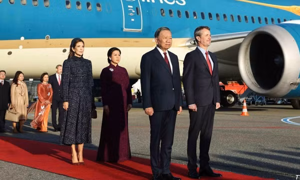 Tổng Bí thư, Chủ tịch nước Tô Lâm bắt đầu thăm cấp Nhà nước tới Đan Mạch