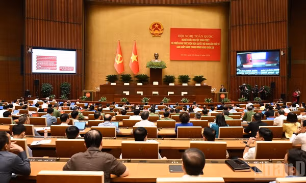 Toàn cảnh hội nghị. (Ảnh: TRẦN HẢI)