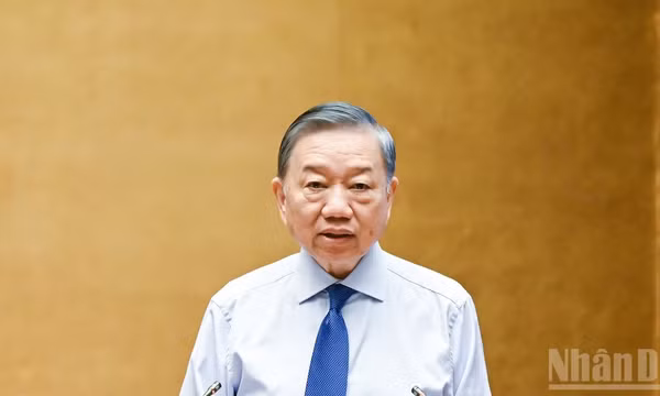 Tổng Bí thư, Chủ tịch nước Tô Lâm. (Ảnh: DUY LINH) 