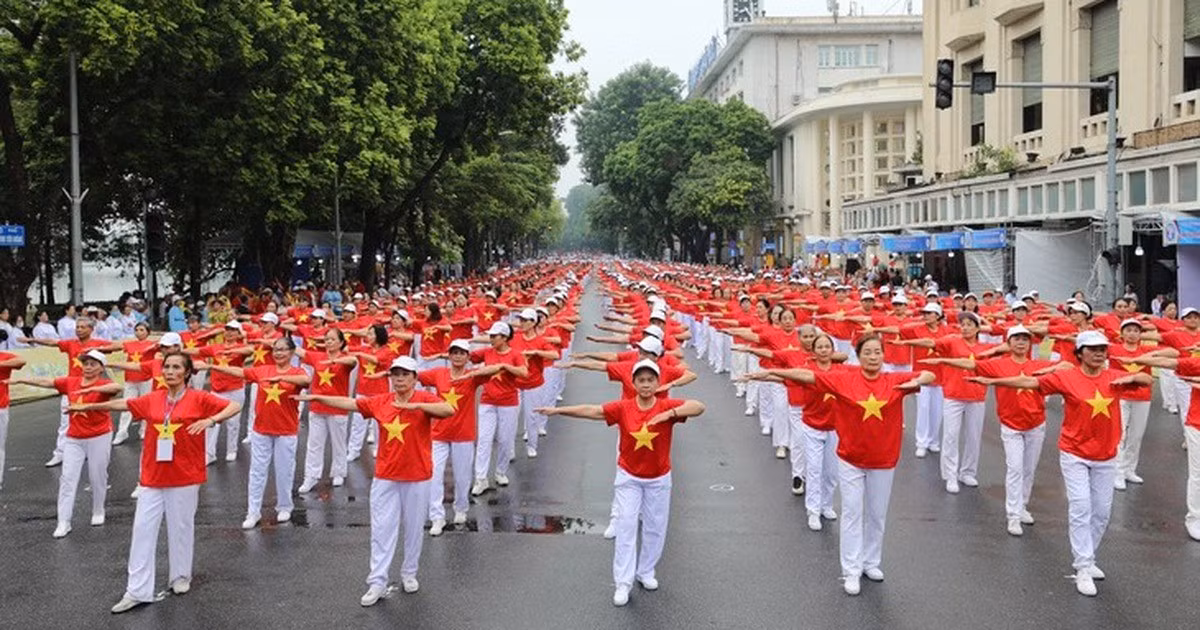 Phát động Phong trào “Mỗi người dân lựa chọn ít nhất một môn thể thao phù hợp để tập luyện thường xuyên”