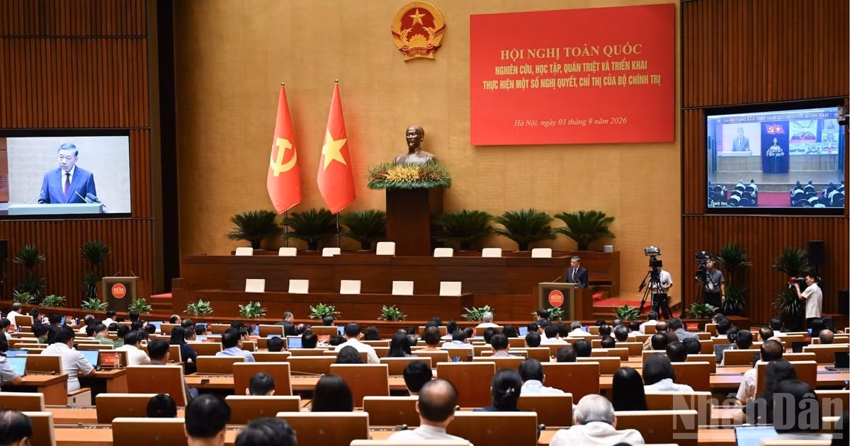 Quang cảnh Hội nghị. (Ảnh: TRẦN HẢI)