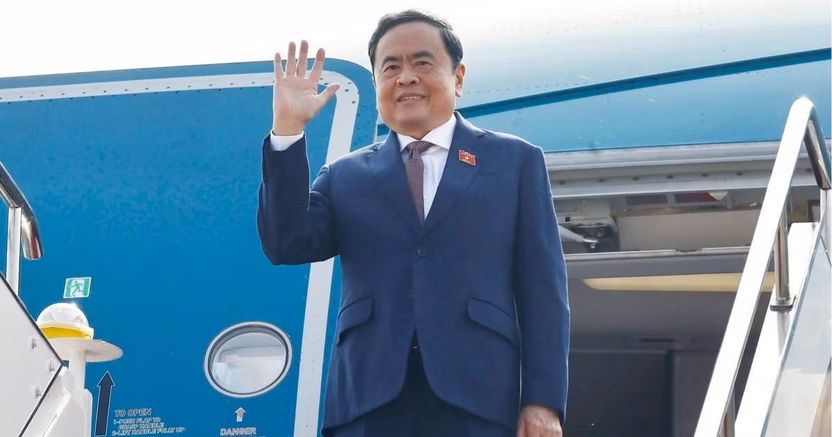 Chủ tịch Quốc hội Trần Thanh Mẫn kết thúc tốt đẹp chuyến thăm chính thức Trung Quốc. (Ảnh: TTXVN) 