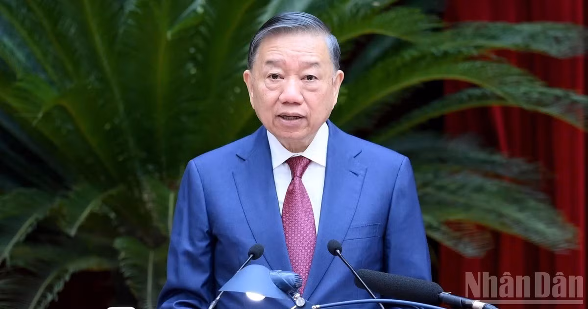 Tổng Bí thư, Chủ tịch nước Tô Lâm. (Ảnh: ĐĂNG KHOA) 