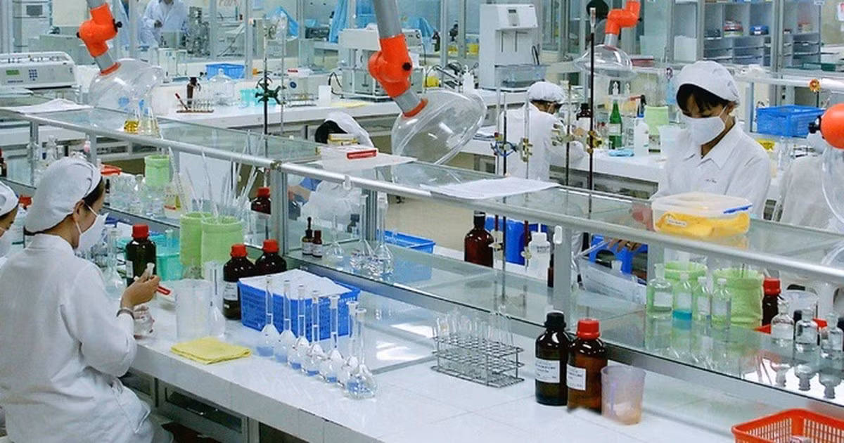 Mục tiêu đến năm 2030, 100% cơ sở sản xuất hoạt chất, tá dược đạt chuẩn