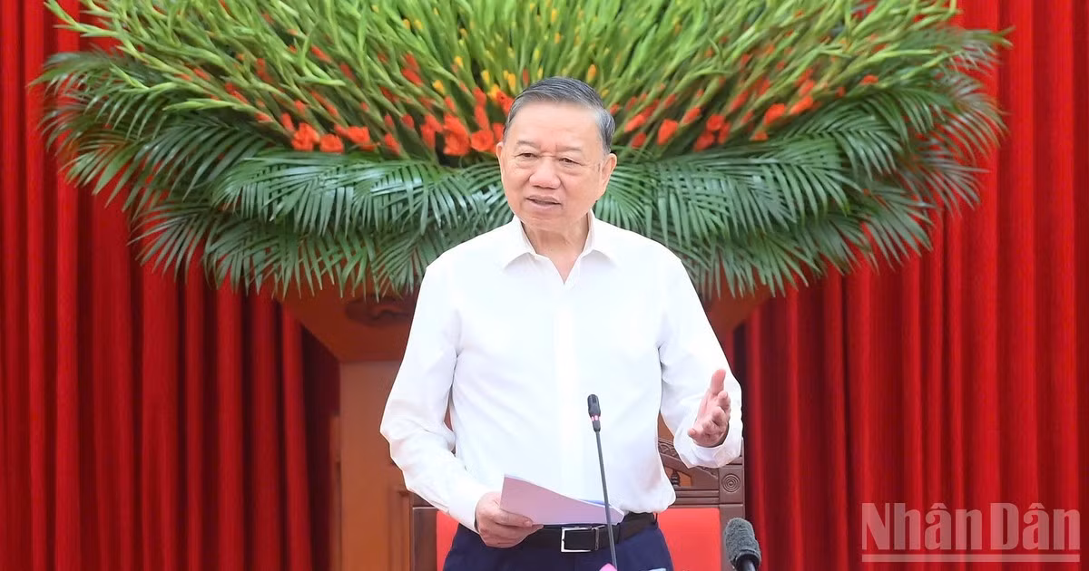 Tổng Bí thư, Chủ tịch nước Tô Lâm. (Ảnh: ĐĂNG KHOA)