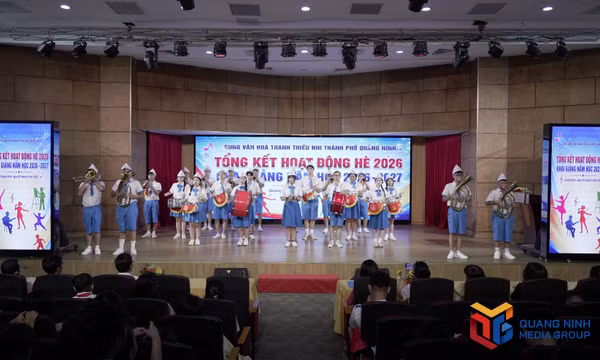 Cung Văn hóa Thanh thiếu nhi Quảng Ninh chào năm học mới