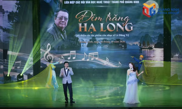 “Đêm trăng Hạ Long” - Đêm nhạc tưởng nhớ nhạc sĩ Lê Đăng Vệ