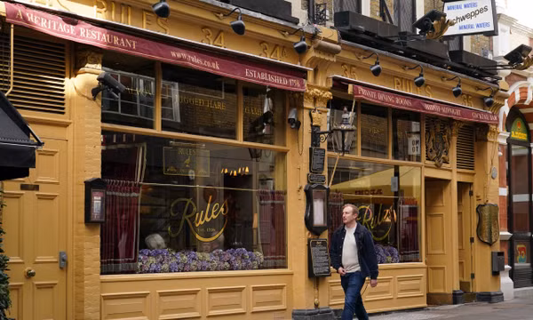 Nhà hàng lâu đời nhất London được trao tặng cho tổ chức bảo tồn di sản