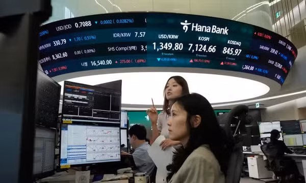 Chứng khoán châu Á giảm mạnh khi giá dầu thế giới tăng hơn 2%