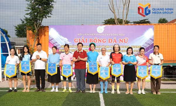 Xã Đông Ngũ: Tổ chức Giải bóng đá nữ lần thứ I năm 2026