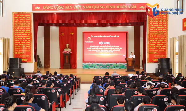 Phường Hà An phát động 30 ngày cao điểm học tập “Bình dân học vụ số - Quốc hội số”