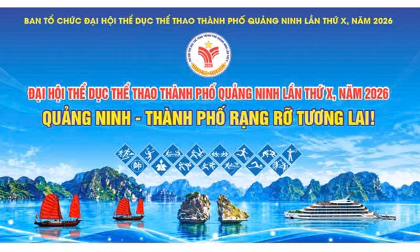 Đại hội TDTT thành phố Quảng Ninh lần thứ X khai mạc vào ngày 11/10