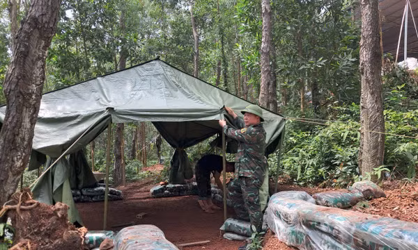 Chỉ huy trưởng sâu sát, tỉ mỉ trong công tác huấn luyện