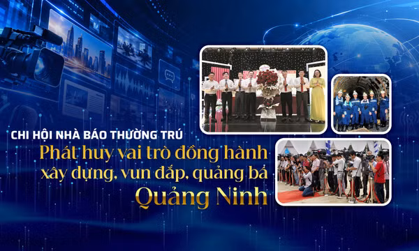 Chi hội Nhà báo thường trú: Phát huy vai trò đồng hành xây dựng, vun đắp, quảng bá Quảng Ninh