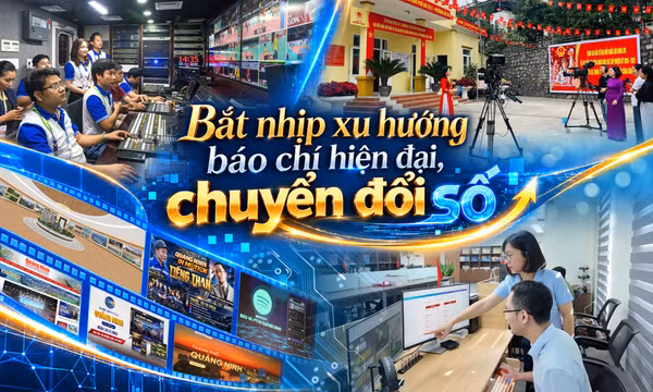 Bắt nhịp xu hướng báo chí hiện đại, chuyển đổi số