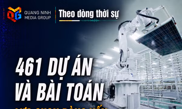 Theo dòng thời sự ngày 15/8/2026: 461 dự án và bài toán lựa chọn dòng vốn