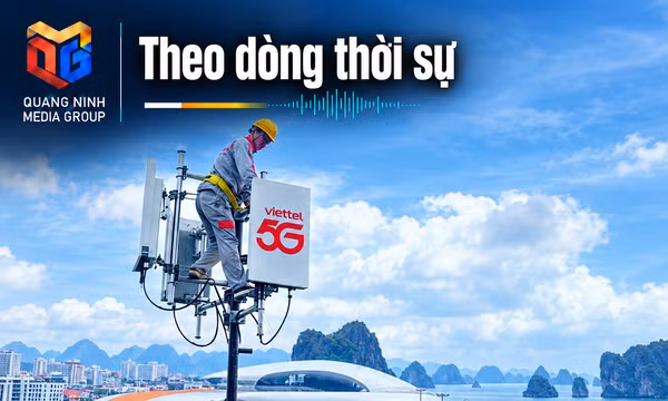 Theo dòng thời sự ngày 10/9/1026: 5G phủ rộng, mở dư địa kinh tế số