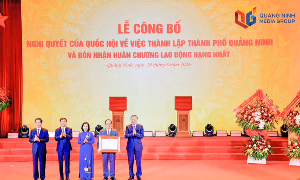 Tổng Bí thư, Chủ tịch nước Tô Lâm dự Lễ công bố Nghị quyết của Quốc hội về thành lập thành phố Quảng Ninh