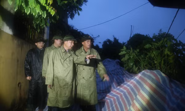 Hiệp đồng lực lượng kịp thời, không để bị động, bất ngờ trước diễn biến của thời tiết