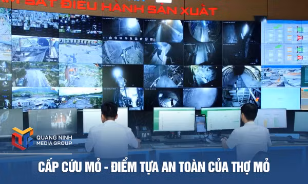 Cấp cứu mỏ - điểm tựa an toàn của thợ mỏ