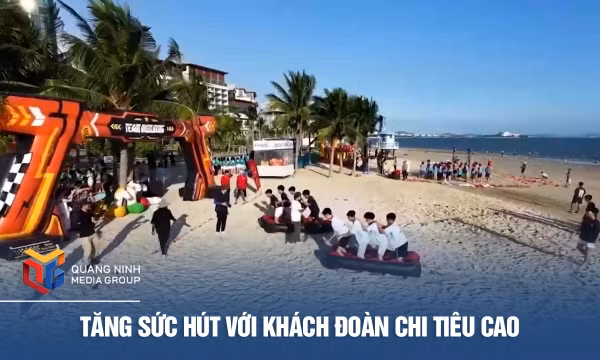 Tăng sức hút với khách đoàn chi tiêu cao