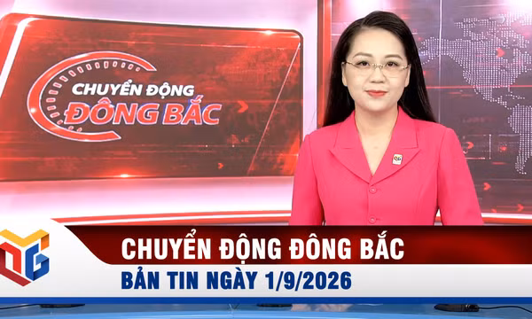 Chuyển động Đông Bắc ngày 1/9/2026