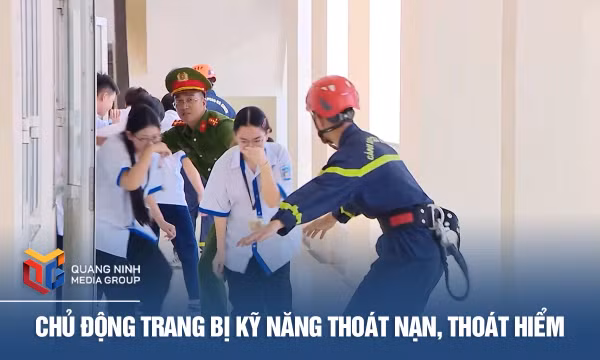 Chủ động trang bị kỹ năng thoát nạn, thoát hiểm