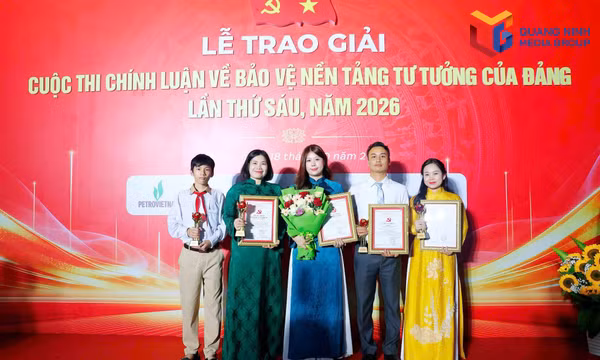 Quảng Ninh đoạt 4 giải Cuộc thi chính luận bảo vệ nền tảng tư tưởng của Đảng lần thứ 6