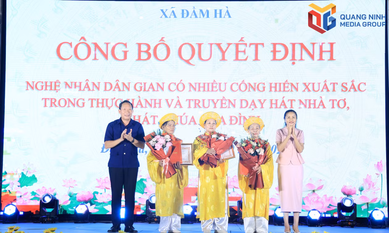Quảng Ninh có thêm 3 nghệ nhân dân gian Việt Nam